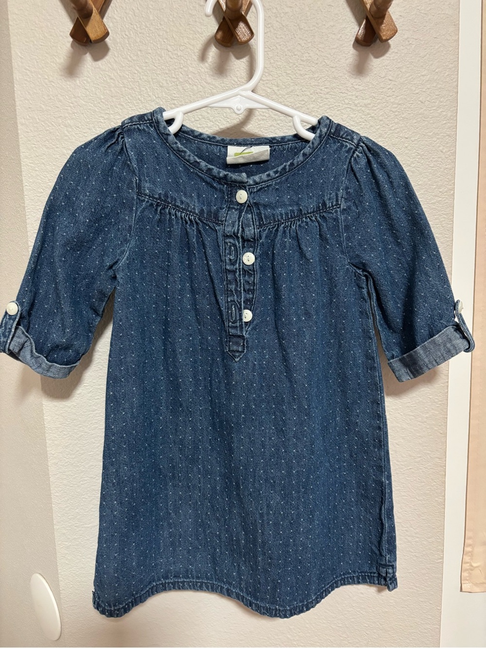 Crazy 8 Girls' Dark Denim Blue Dress